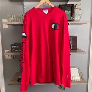 📦SOLD📦New! Mens Champion long sleeve crew neck shirt. size XL brand new with tag